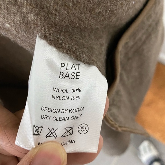 Double breast oversize wool jacket - Picture 3 of 3